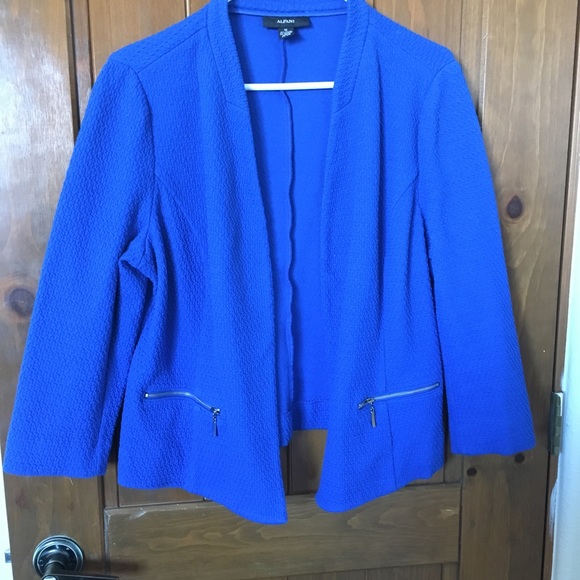 Alfani Jackets & Blazers - Alfani Blue Blazer Size 16 Alfani Jackets & Blazers - Alfani Blue Blazer Size 16